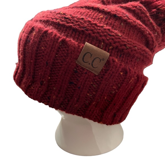 CC Beanie fits large. - Picture 3 of 3